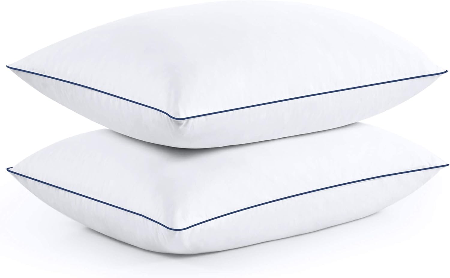 Premium White Goose Feather and Down Pillows for Comfort