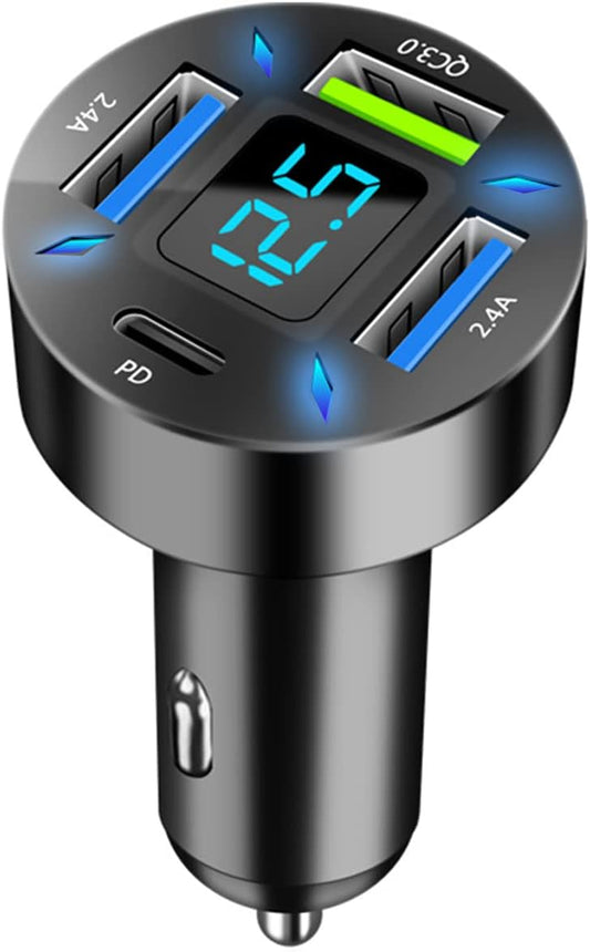 Fast Charge on the Go with GemCoo 50W Car Charger