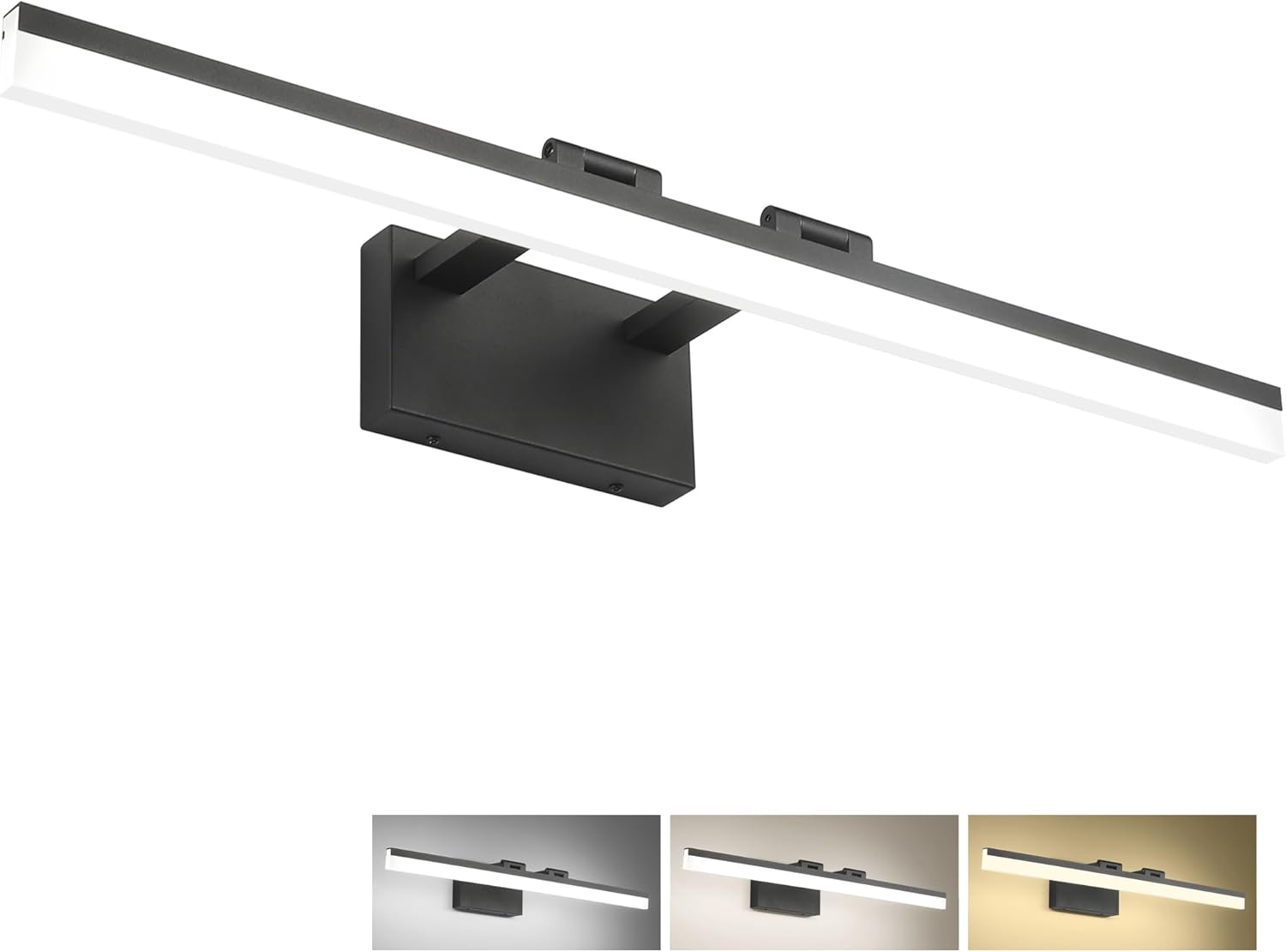 Dimmable Modern Vanity Light with Adjustable Color Temperatures