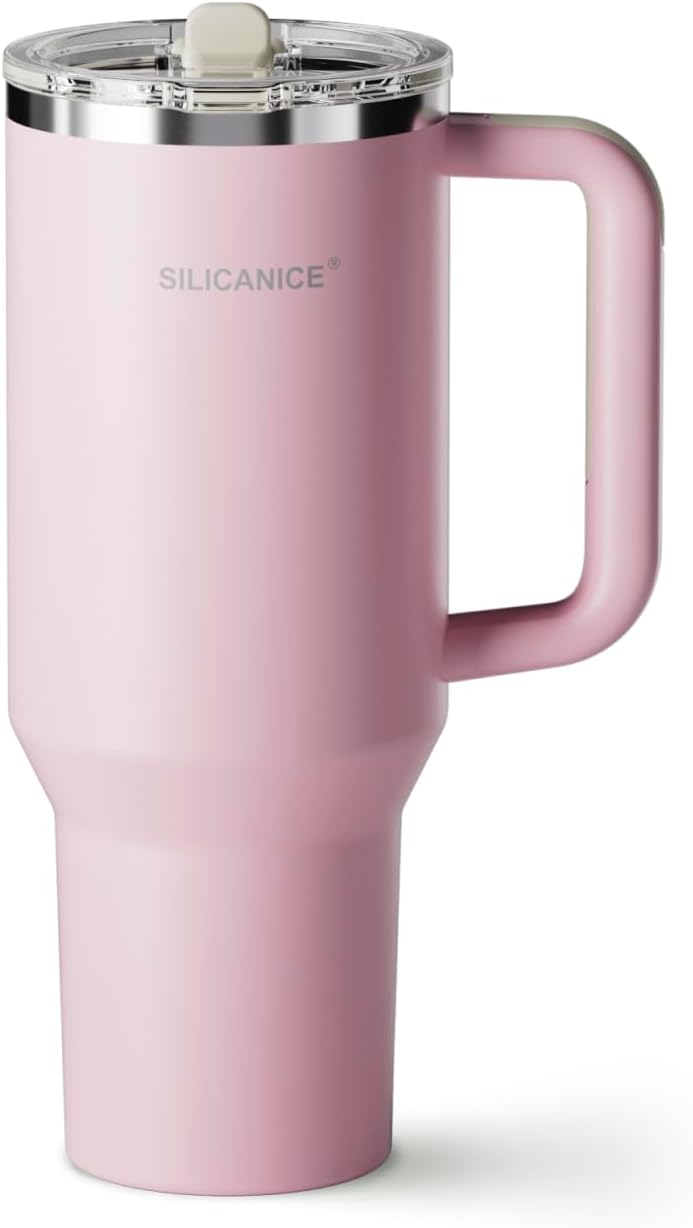Easy Clean Pro Tumbler - 40 oz Insulated Water Bottle with Handle