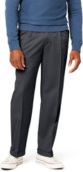 Dockers Relaxed Fit Comfort Khaki Pants - Pleated Comfort Fit