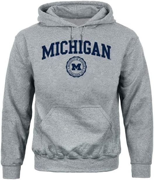 Comfortable Unisex Hooded Sweatshirt with Heritage Logo Design