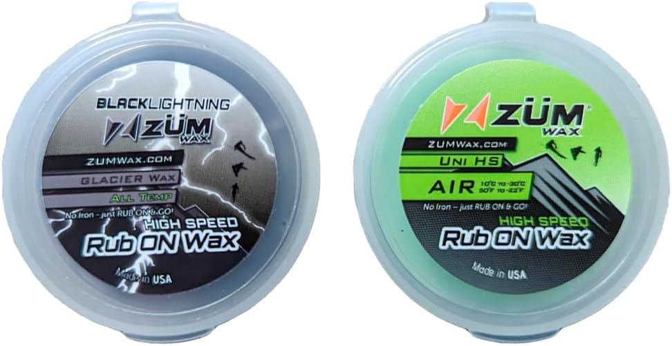ZUMWax Sample Pack: High-Speed Glide, Easy Application - PFAS-Free, Made in USA! 
