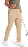 Mens Classic Fit Golf Pants Stretch Dress Pants 30in/32in/34in keys