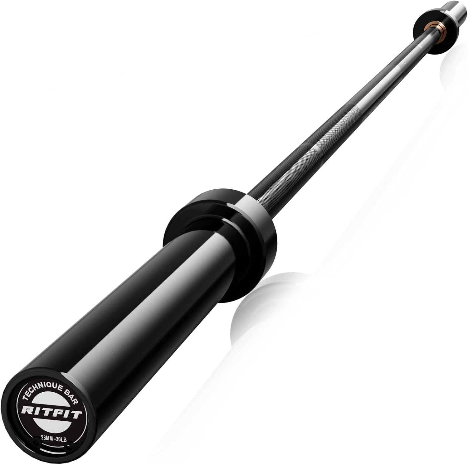 RITFIT Olympic Barbell for Strength Training and Weightlifting