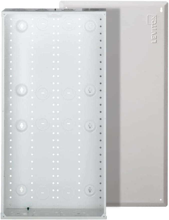 Leviton SMC Structured Media Enclosure, 28-Inch, White Cover