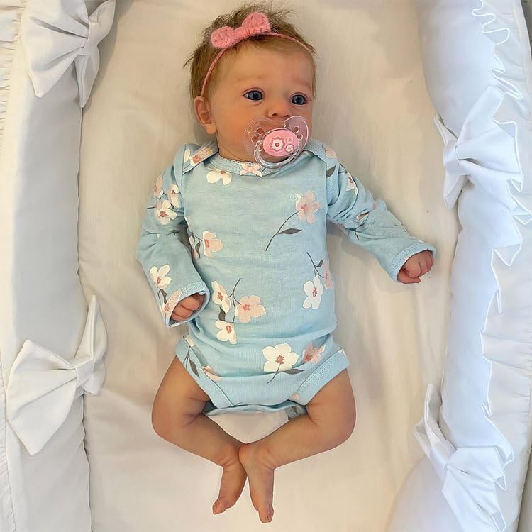 Lifelike Reborn Baby Dolls Girl - Felicia, 17-Inch Charm