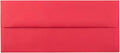 JAM PAPER #10 Business Colored Envelopes Red Recycled - 250 Pack
