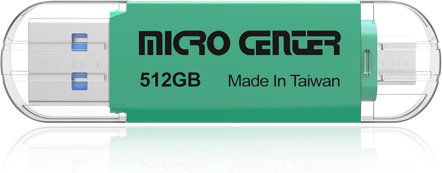 Micro Center Super Speed 2-in-1 512GB Dual Drive for All Devices