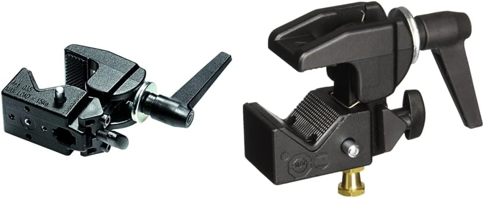 Manfrotto Super Clamp with Standard Stud for Versatile Mounting