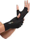 Copper Compression Arthritis Gloves - Copper Infused Fingerless