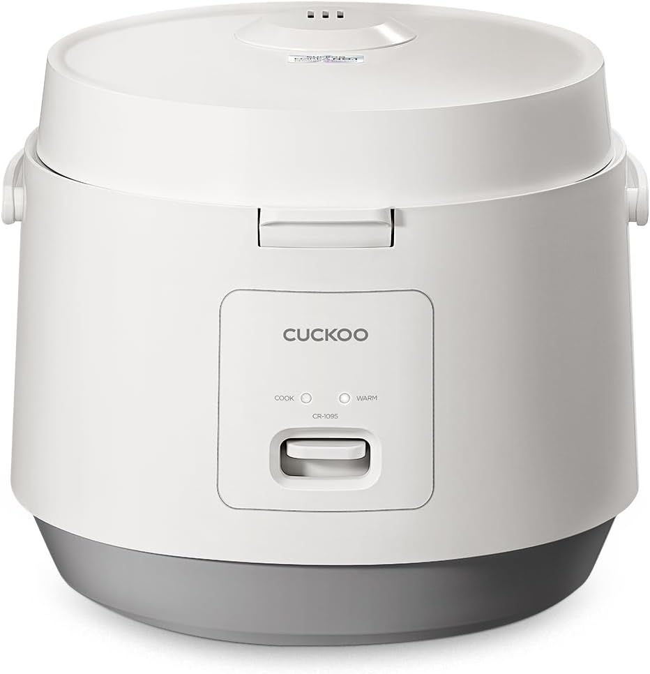 CUCKOO Basic Rice Cooker 10-Cup Uncooked for Perfect Rice