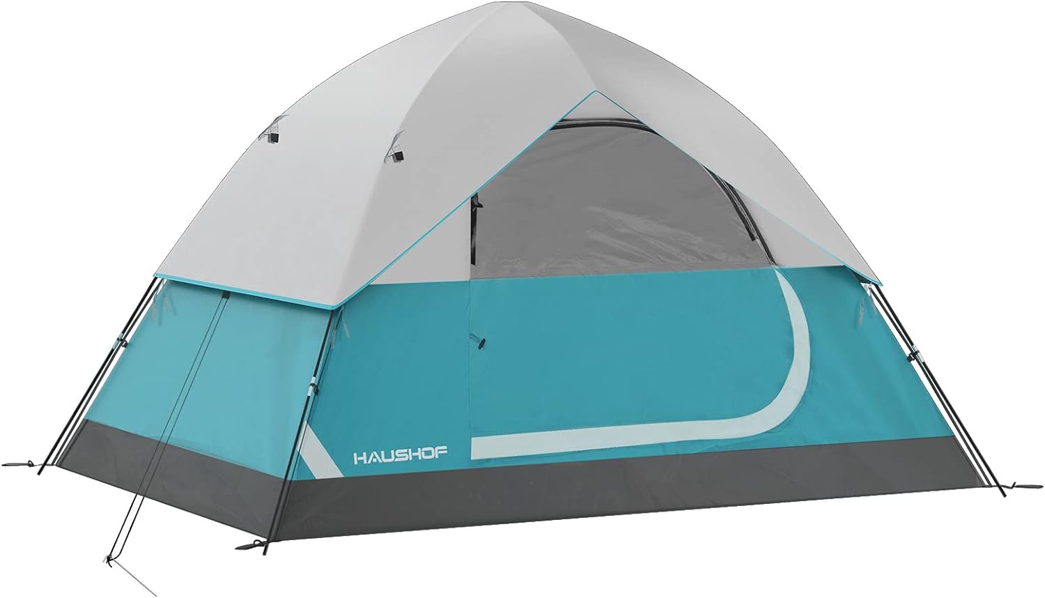 HAUSHOF Family Dome Tent: Easy Set Up, Portable & Waterproof