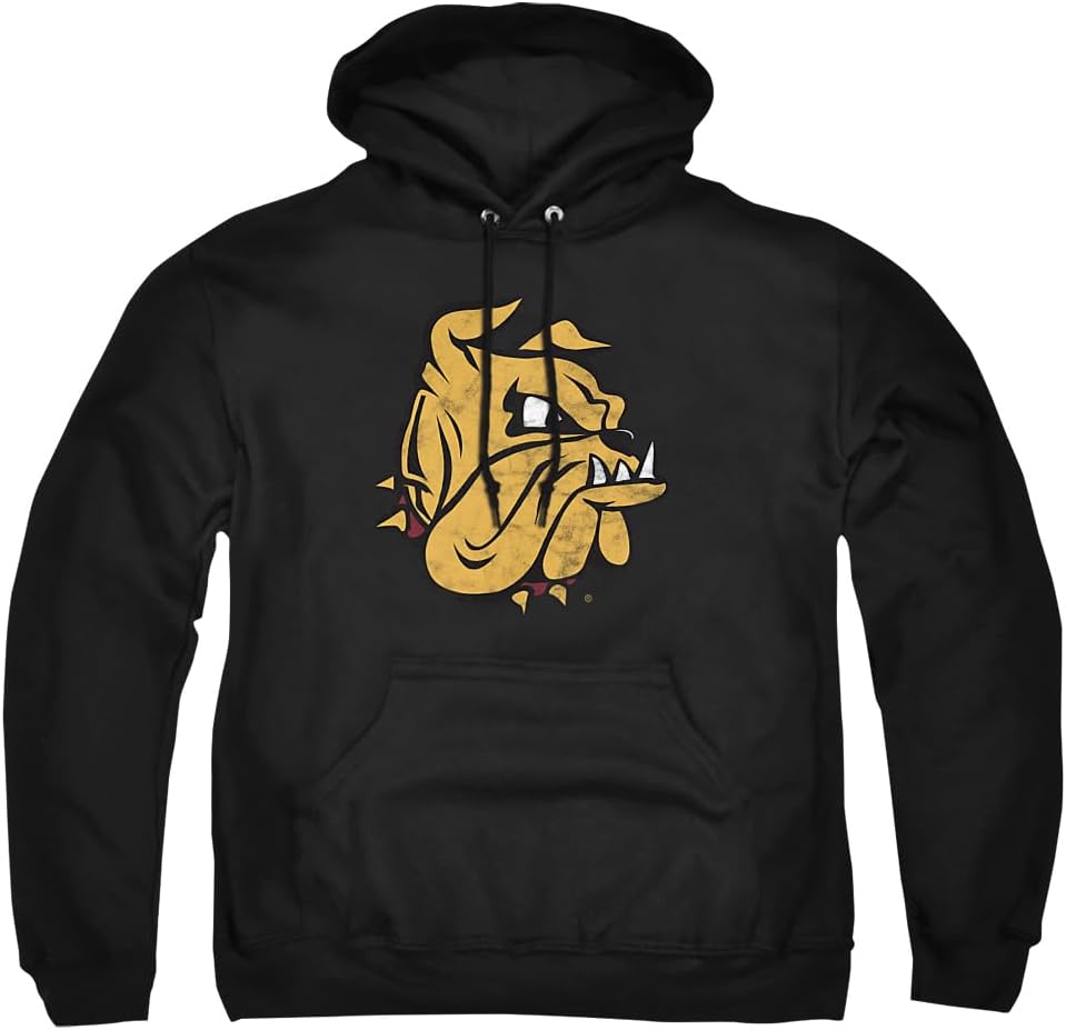 Official Collegiate Distressed Primary Logo Hoodie for Fans
