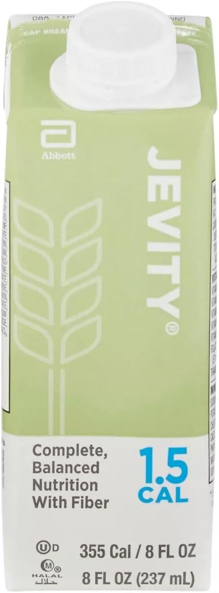 Jevity 1.5 Cal High Protein Nutrition with FOS, 8-Ounce Cartons