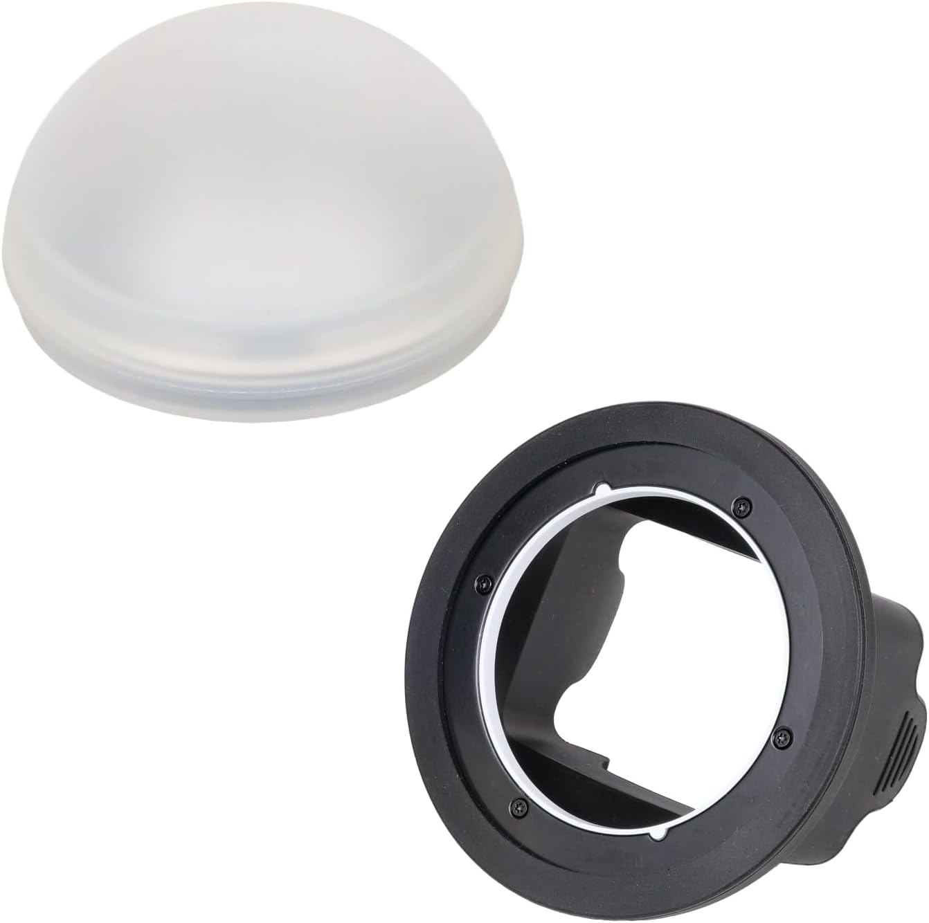 Rogue Flash Diffuser Dome and Adapter for Perfect Lighting