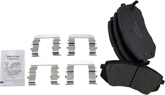 TRQ Front Brake Pads Ceramic for Hyundai Sonata and Kia Models