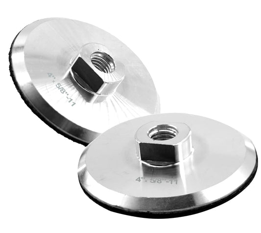 YPCOO 4 Alum Backer Pad, Quick Polishing