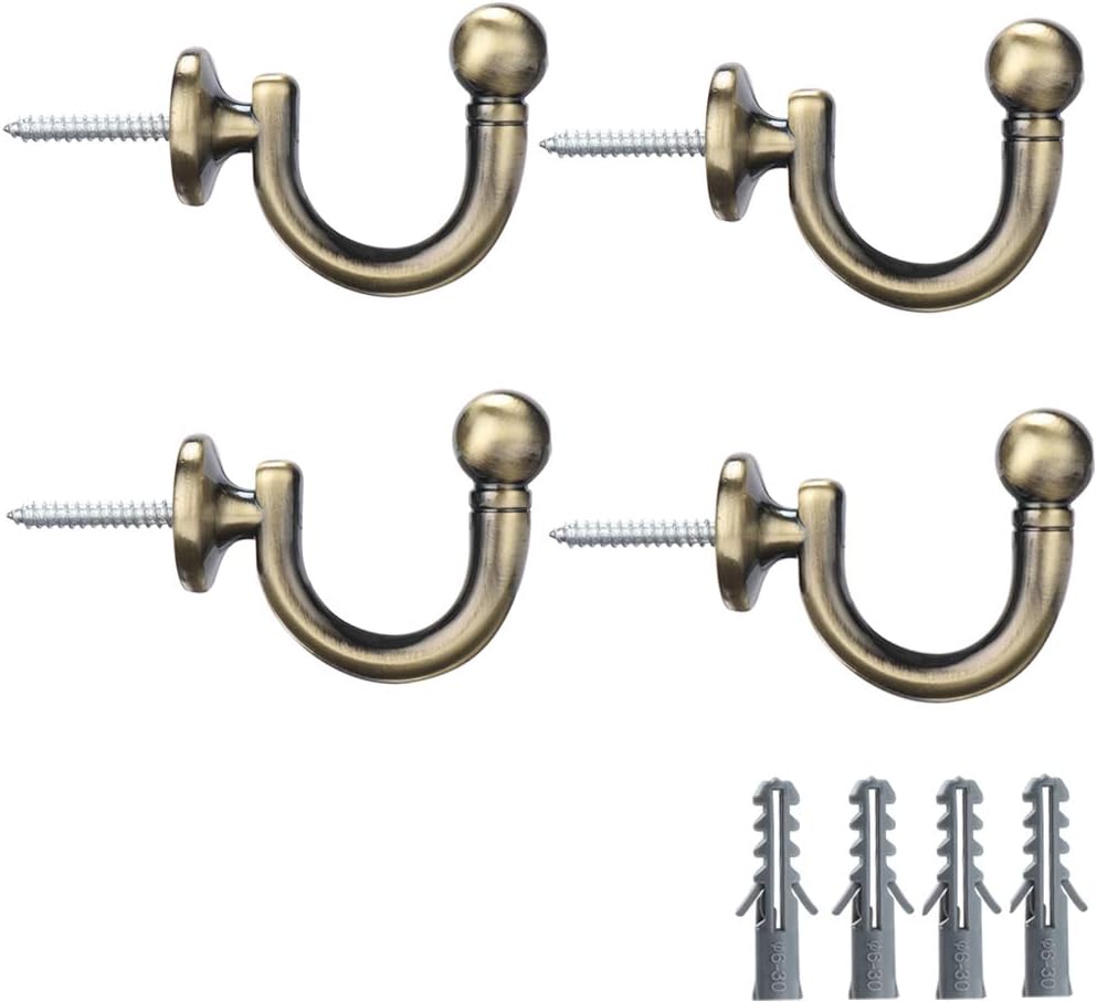 SENGLIDA Bronze Tone Wall Mounted Tie-Backs Set