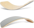 Wooden Wobble Balance Board 33 in Rocker Board - Versatile Balance