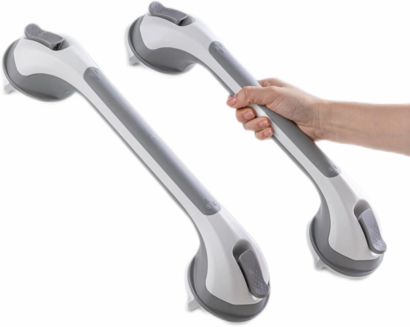 Suction Grab Bars for Bathtubs and Showers - Heavy Duty Safety