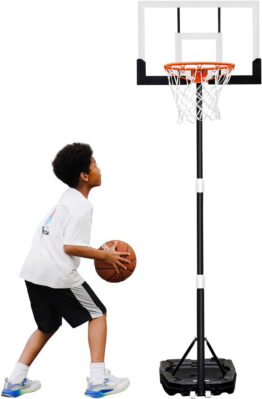 Adjustable Kids Basketball Hoop for Indoor and Outdoor Fun