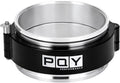 4 Inch Aluminum Quick Release V Band Clamp with Flange - Leak-Free Fit