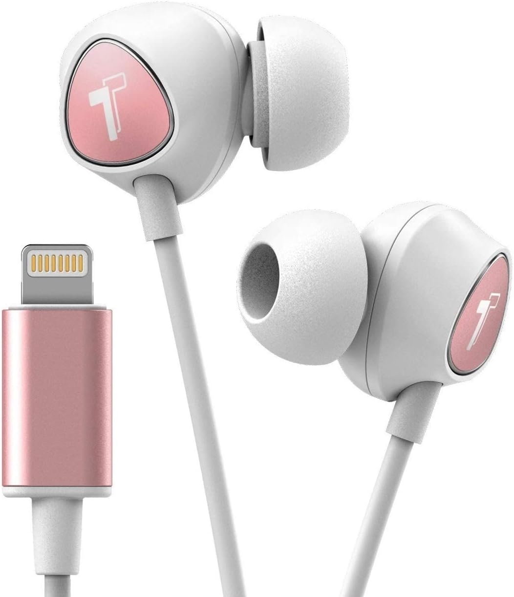 Thore Apple MFi Lightning Earbuds - Enhanced Sound & Control
