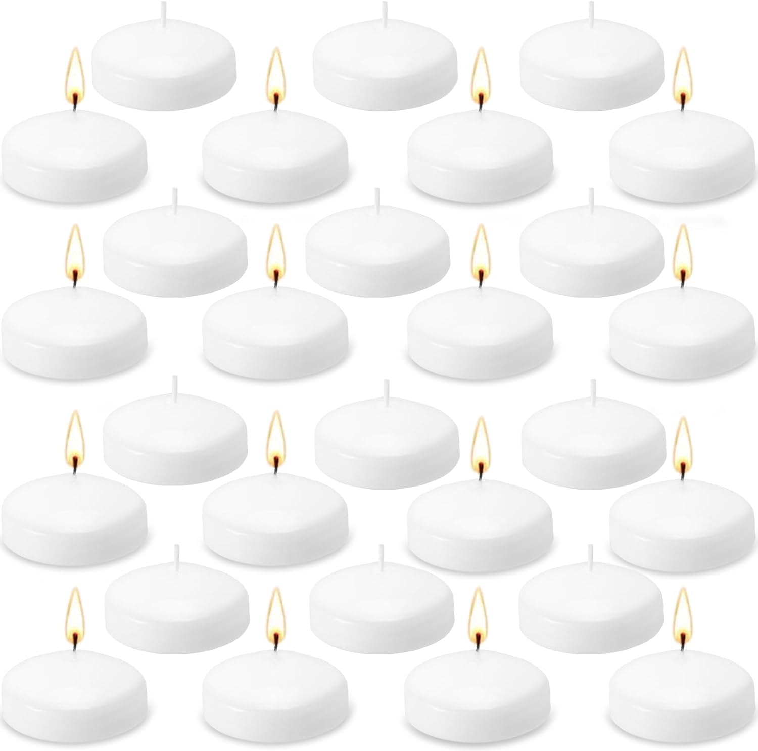 72 Floating Candles for Weddings and Home Decoration