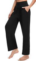 Womens Wide Leg Yoga Pants High Waisted Comfy Casual Loose Pants