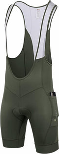 Przewalski Mens 3D Padded Cycling Bike Bib Shorts - Comfortable Long
