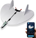 POWERUP 4.0 Smartphone Controlled Paper Airplane Kit - Easy to Fly