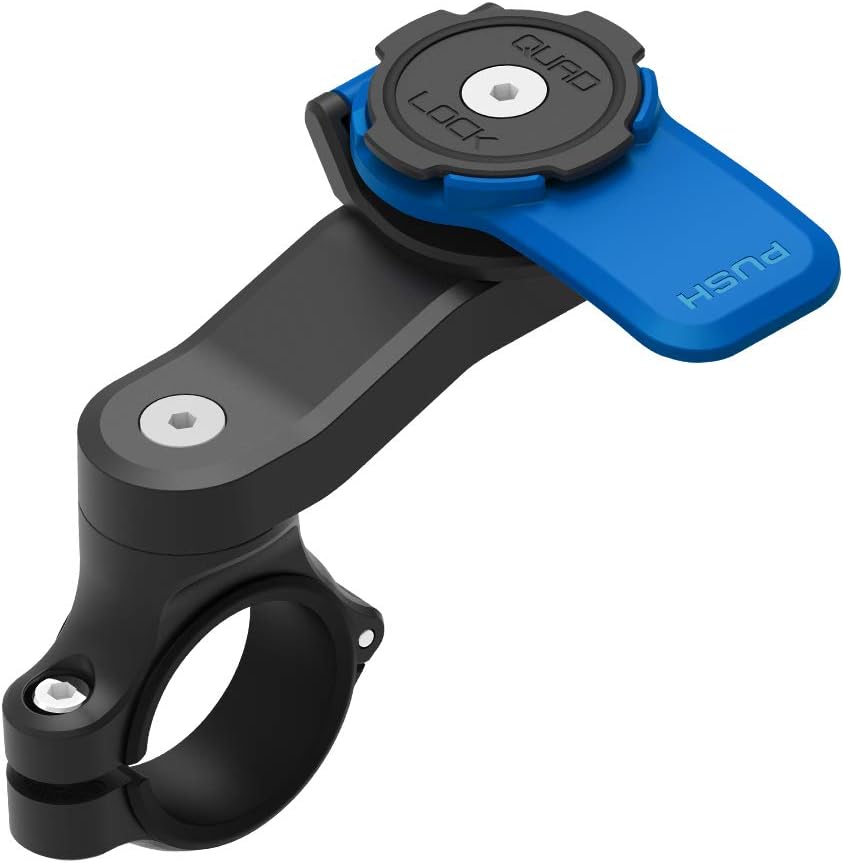 Quad Lock Motorcycle Handlebar Phone Mount for Secure Riding