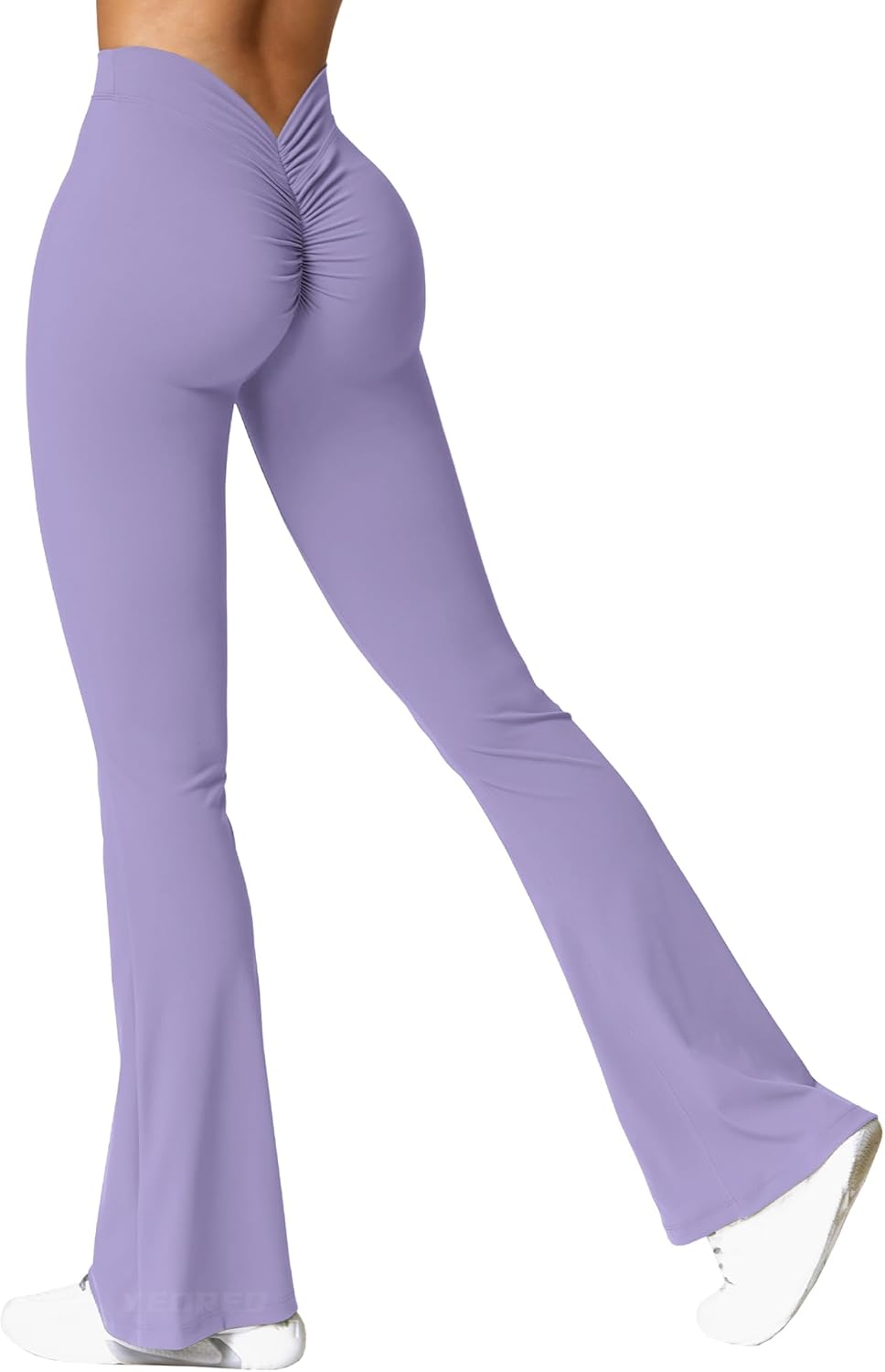 YEOREO Scrunch Flare Leggings for Butt Lifting and Comfort
