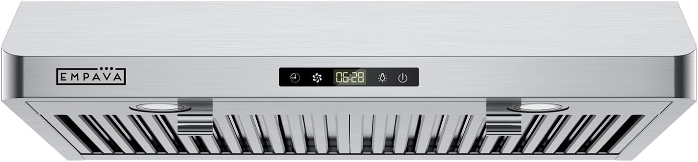 Empava Ductless/Ducted Range Hood 30 Inch with Touch Control