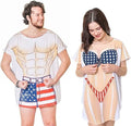 The Original Women's Bikini Shirt - Fun Beach Cover-up T-shirt