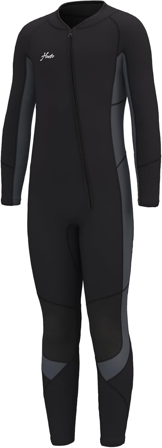 Hevto Kids Wetsuit for Boys Girls Toddler Youth Swimming Fun