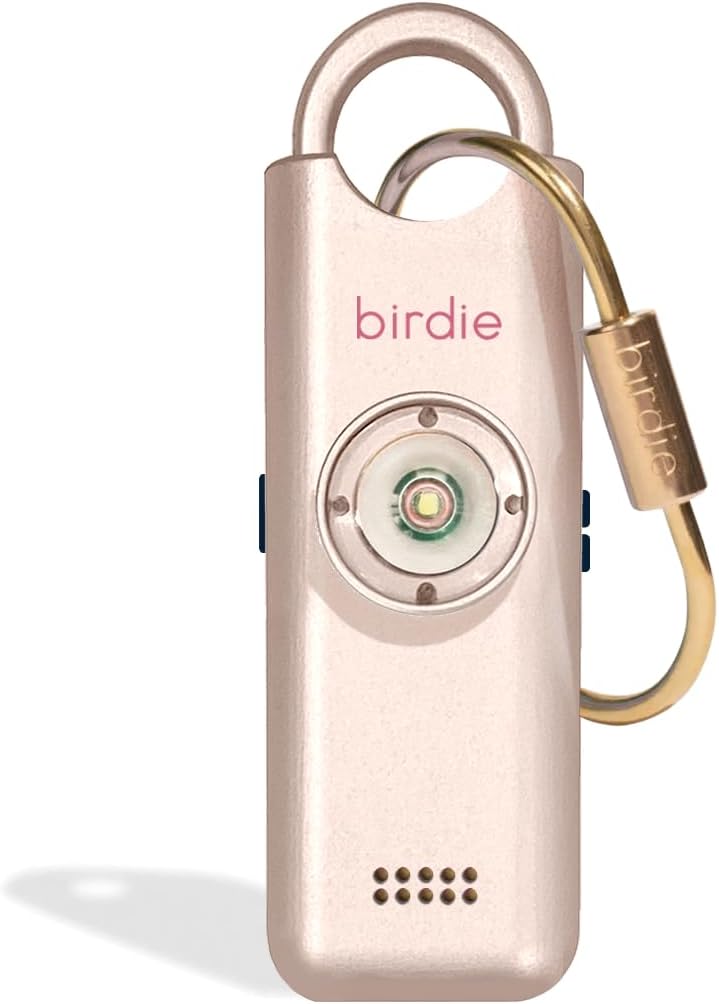 She's Birdie Personal Safety Alarm - Loud Siren & Strobe Light