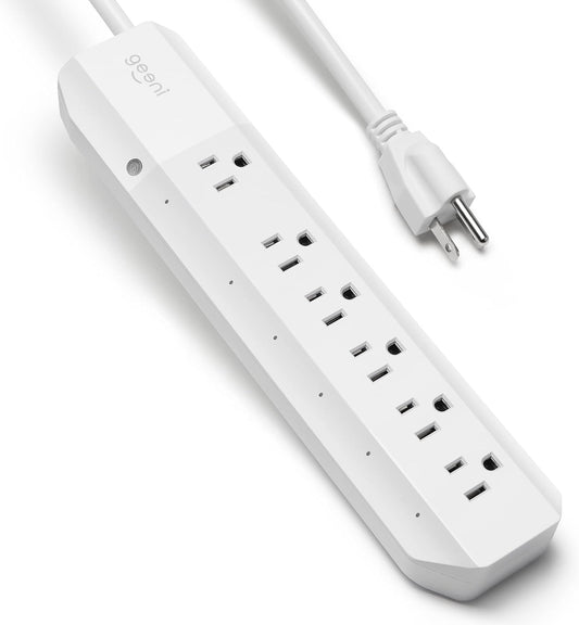 Geeni Smart Surge Protector: Voice Control, Energy Monitoring