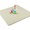 Padded Baby Play Mat 48x48 - Soft Vegan Leather Crawl Mat