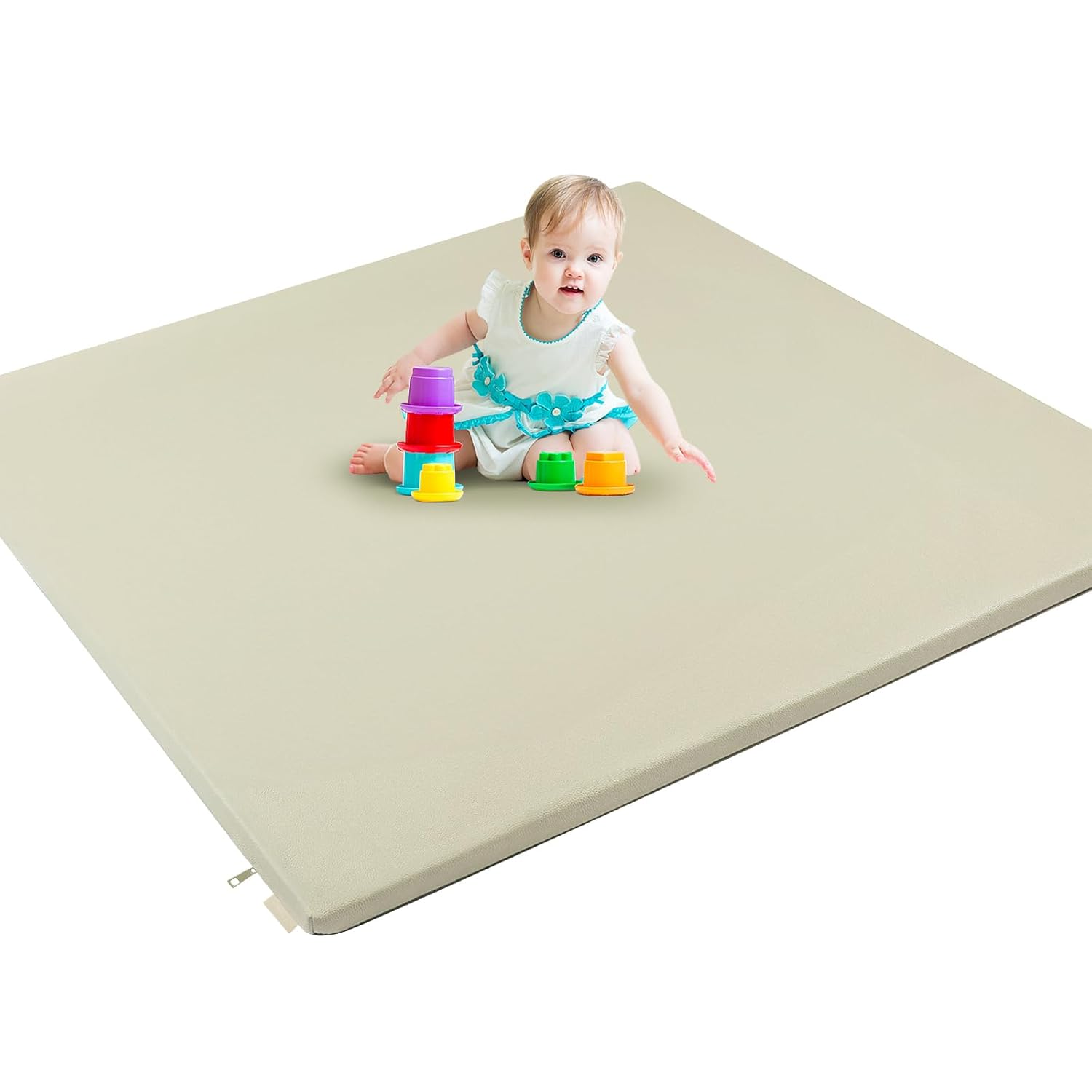 Padded Baby Play Mat for Safe and Cozy Playtime Experience