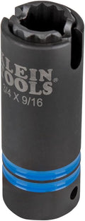 3-in-1 Slotted Impact Socket 3/4 and 9/16 in - Hands-Free Adjustment