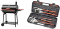 Royal Gourmet CC1830V 30 Barrel Charcoal Grill & Tool Pack - Spacious