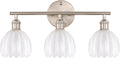 Bathroom Light Fixtures with White Tulip Glass Shade for Modern Decor