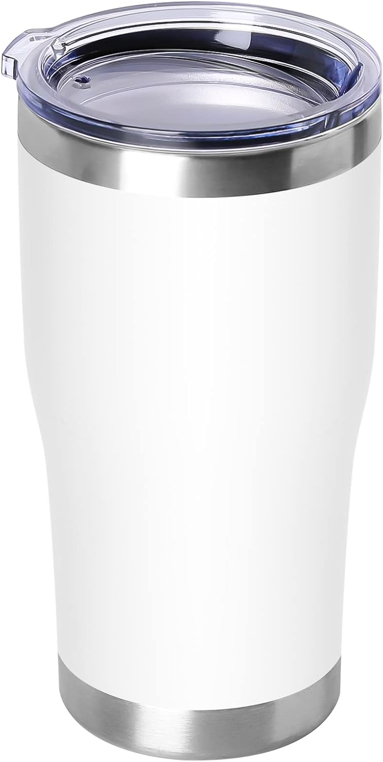 Domicare 20oz Stainless Steel Tumbler - Keep Drinks Hot/Cold!