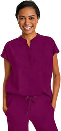 Healing Hands Women's Scrub Top Relaxed Fit Journey Top - Comfort