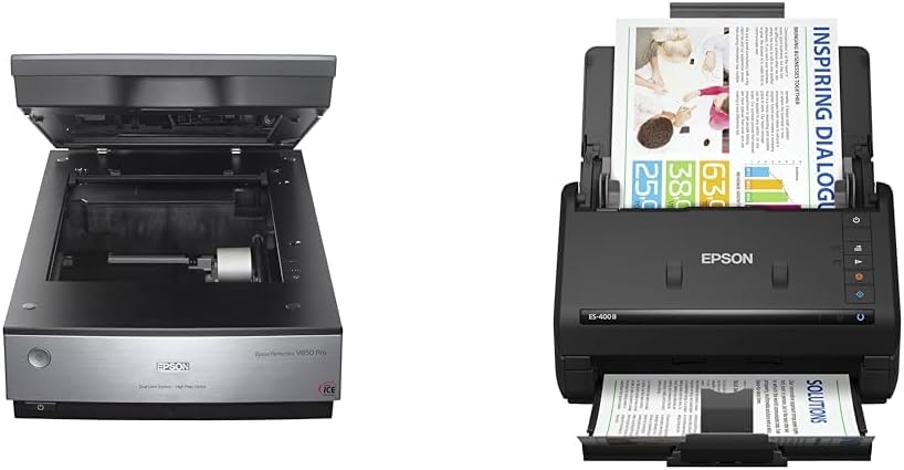 Epson Perfection V850 Pro Scanner & Workforce ES-400 II Review