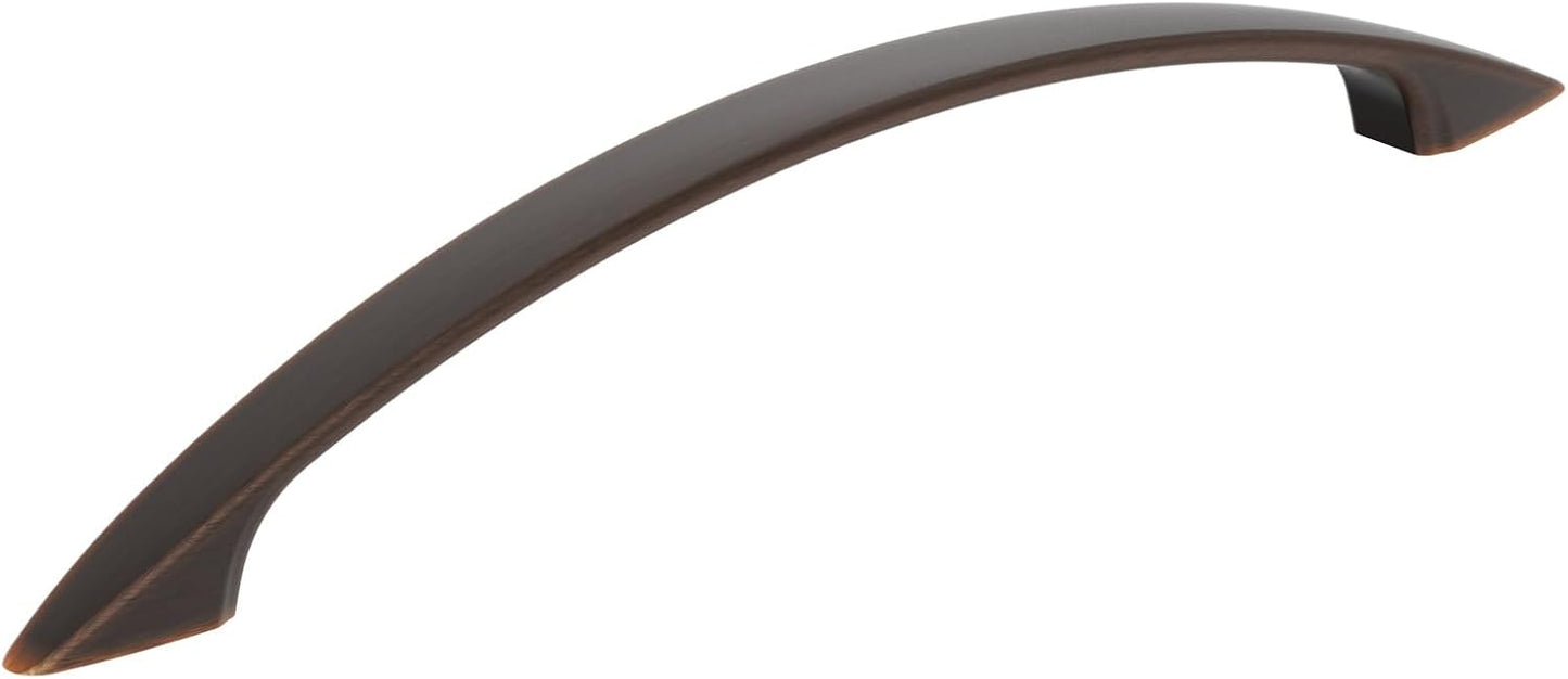 Amerock Arc 6-5/16 inch Oil-Rubbed Bronze Cabinet Pulls Pack