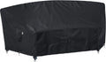 Curved Patio Sectional Sofa Cover 96in - Reinforced 600D Waterproof