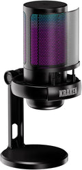 Kraken Echo RGB USB Condenser Microphone for Gaming & Streaming